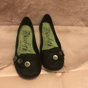 Blowfish Segment black flats 6.5 NIB